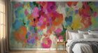 Design D0156 — Papier peint Floral Pivoines et Roses - Collection 1 — Novomur
