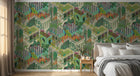 Design D0168 — Papier peint Art Déco Éventails et Or - Collection 2 — Novomur