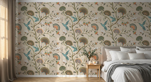 Design D0169 — Papier peint Liberty Floral Ditsy - Collection 1 — motif standard — Novomur
