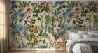 Design D0220 — Papier peint Coquelicots et Fleurs Sauvages — motif grand — Novomur