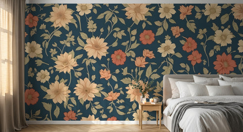 Design F0218 — Papier peint Liberty Floral Ditsy - Collection 2 — Novomur