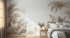 Design F0254 — Papier peint Jungle Tropicale Dense Aquarelle — Novomur
