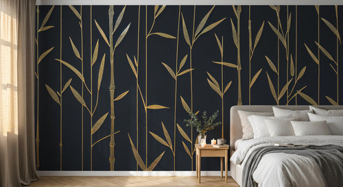 Design F0733 — Papier peint Bambou — Novomur