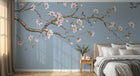Design SD0466 — Papier peint Cerisier Rose — Novomur