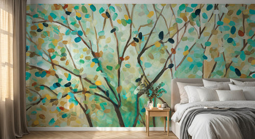 Design SD0503 — Papier peint Arbres Décoratifs — Novomur
