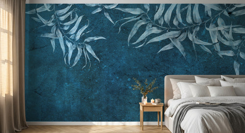 Design SK0113 — Papier peint Eucalyptus Botanique Sauge — Novomur