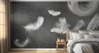 Design SK0123 — Papier peint Plumes — Novomur