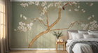 Design SK0166 — Papier peint Magnolia & Oiseaux — Novomur
