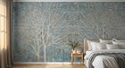 Design SK0338 — Papier peint Forêt Pins et Sapins - Collection 1 — Novomur