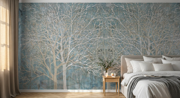 Papier peint Forêt Pins et Sapins - Collection 1 - Sur mesure