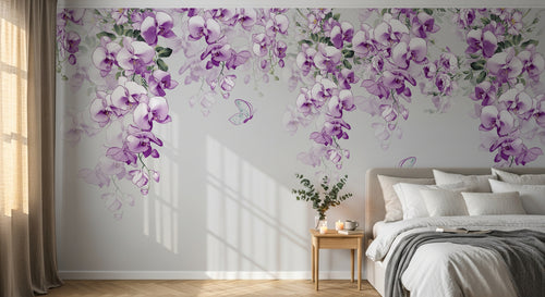 Design SK0398 — Papier peint Floral Petites Fleurs — Novomur