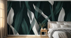 Design SK0704 — Papier peint Palmier Tropical Vert - Collection 2 — Novomur
