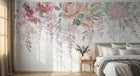 Design SK0705 — Papier peint Floral Pivoines et Roses - Collection 2 — Novomur