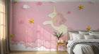 Design SL0453 — Papier peint Licorne Enfant — Novomur