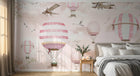 Design ZX0556 — Papier peint Montgolfières Enfant — Novomur
