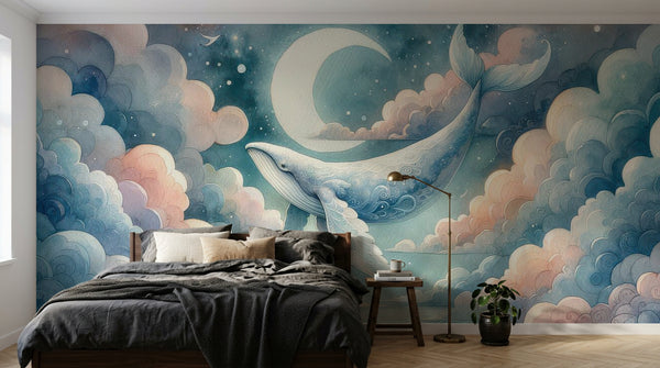 Papier peint Ciel et Galaxie - Sur mesure