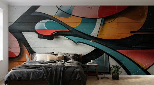 Design A0093 — Papier peint Graffiti Street Art — Novomur