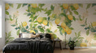 Papier peint Fruits Agrumes Beige - Sur mesure - Design A0178