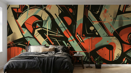 Design A0429 — Papier peint Graffiti Street Art — Novomur