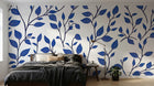 Design A0443 — Papier peint Botanique Feuilles Sombres — Novomur