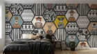 Design ZX0371 — Papier peint Géométrique Triangles et Losanges - Collection 2 — Novomur