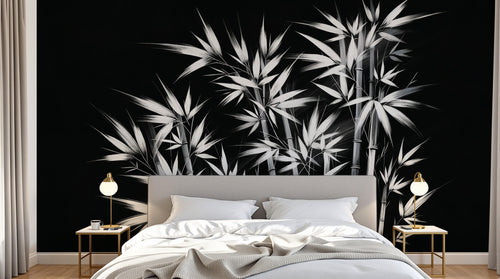 Design A0013 — Papier peint Bambou — Novomur