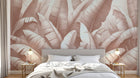 Design A0033 — Papier peint Palmier Tropical Vert - Collection 2 — Novomur