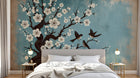 Design A0038 — Papier peint Jungle Tropicale Dense Aquarelle — Novomur