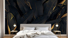 Design A0049 — Papier peint Palmier Tropical Vert - Collection 3 — Novomur
