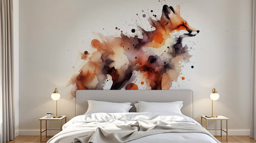 Design A0073 — Papier peint Animaux Forêt — Novomur