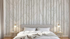 Design A0083 — Papier peint Forêt Bouleaux — Novomur