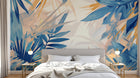 Design A0109 — Papier peint Palmier Tropical Vert - Collection 1 — Novomur