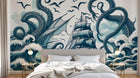 Design A0123 — Papier peint Mont Fuji et Hokusai — Novomur