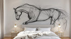 Design A0208 — Papier peint Chevaux — Novomur
