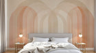 Design A0218 — Papier peint Art Abstrait Bauhaus Beige - Collection 2 — Novomur