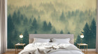 Design A0230 — Papier peint Forêt Pins et Sapins - Collection 1 — Novomur