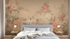 Design A0250 — Papier peint Floral Pivoines et Roses - Collection 2 — Novomur