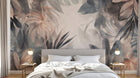Design A0271 — Papier peint Palmier Tropical Vert - Collection 4 — Novomur