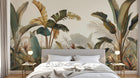 Design A0331 — Papier peint Jungle Tropicale Dense Aquarelle — Novomur