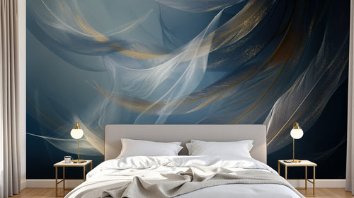Design A0378 — Papier peint Plumes — Novomur