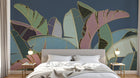 Design A0471 — Papier peint Palmier Tropical Vert - Collection 2 — Novomur