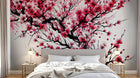 Design A0487 — Papier peint Cerisier Rose — Novomur