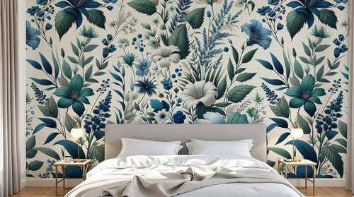 Design A0569 — Papier peint Botanique Feuillage - Collection 2 — Novomur