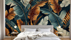 Design A0604 — Papier peint Palmier Tropical Vert - Collection 1 — Novomur