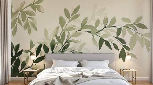 Design A0686 — Papier peint Botanique Feuillage - Collection 1 — Novomur