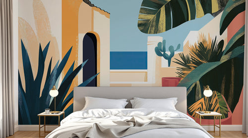 Design A0986 — Papier peint Paysage Plage et Mer — Novomur
