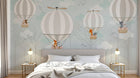 Design AS0688 — Papier peint Montgolfières Enfant — Novomur