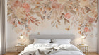 Design C0882 — Papier peint Floral Pivoines et Roses - Collection 2 — Novomur
