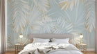Design D0052 — Papier peint Palmier Tropical Vert - Collection 3 — Novomur