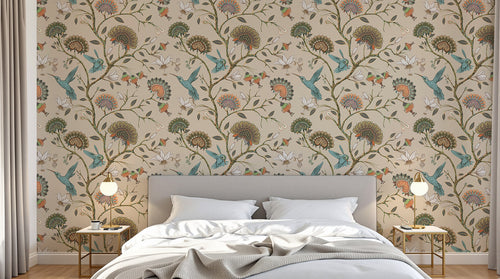 Design D0169 — Papier peint Liberty Floral Ditsy - Collection 1 — motif standard — Novomur